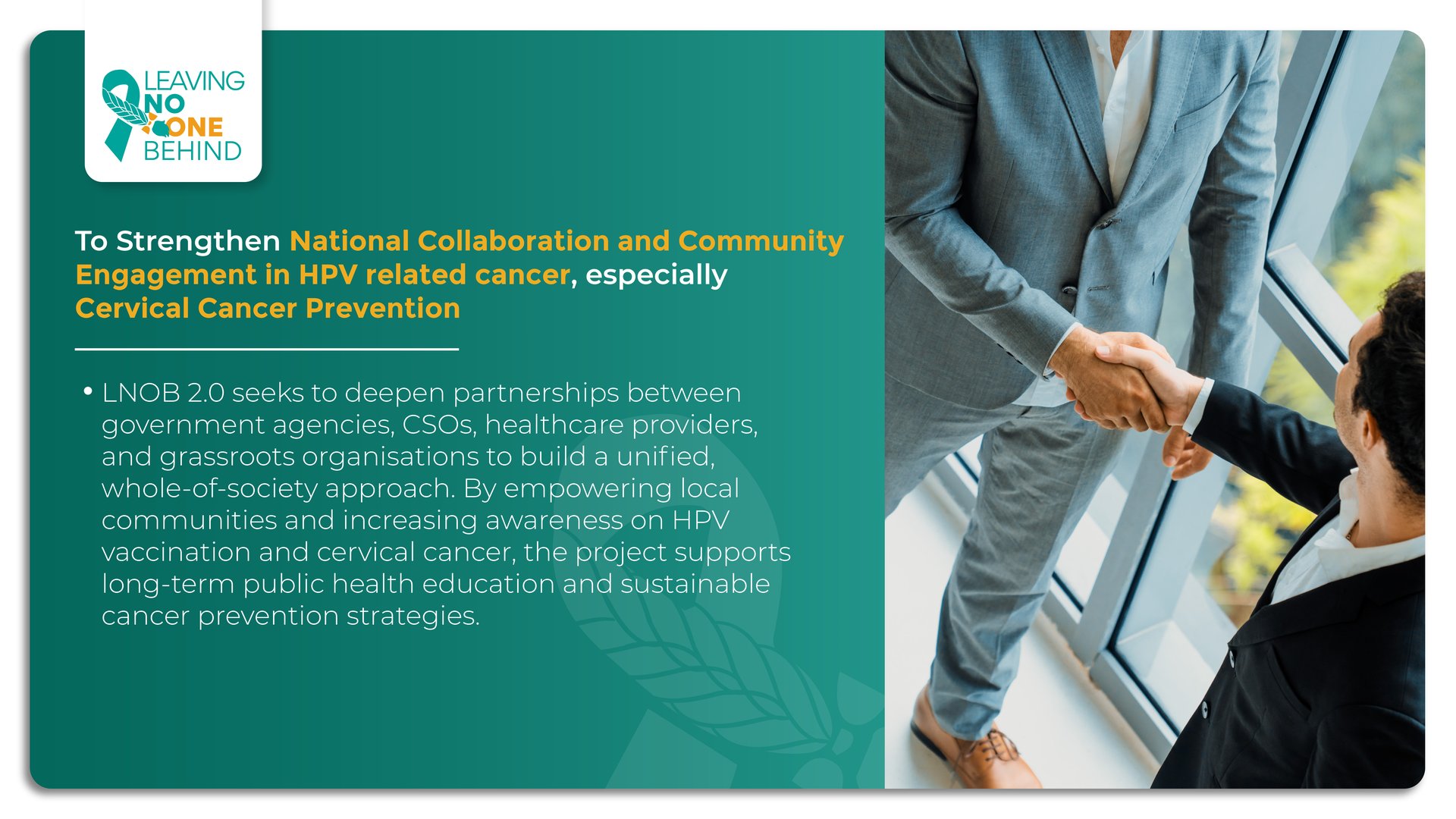 Leaving No One Behind - HPV Cancer Prevention